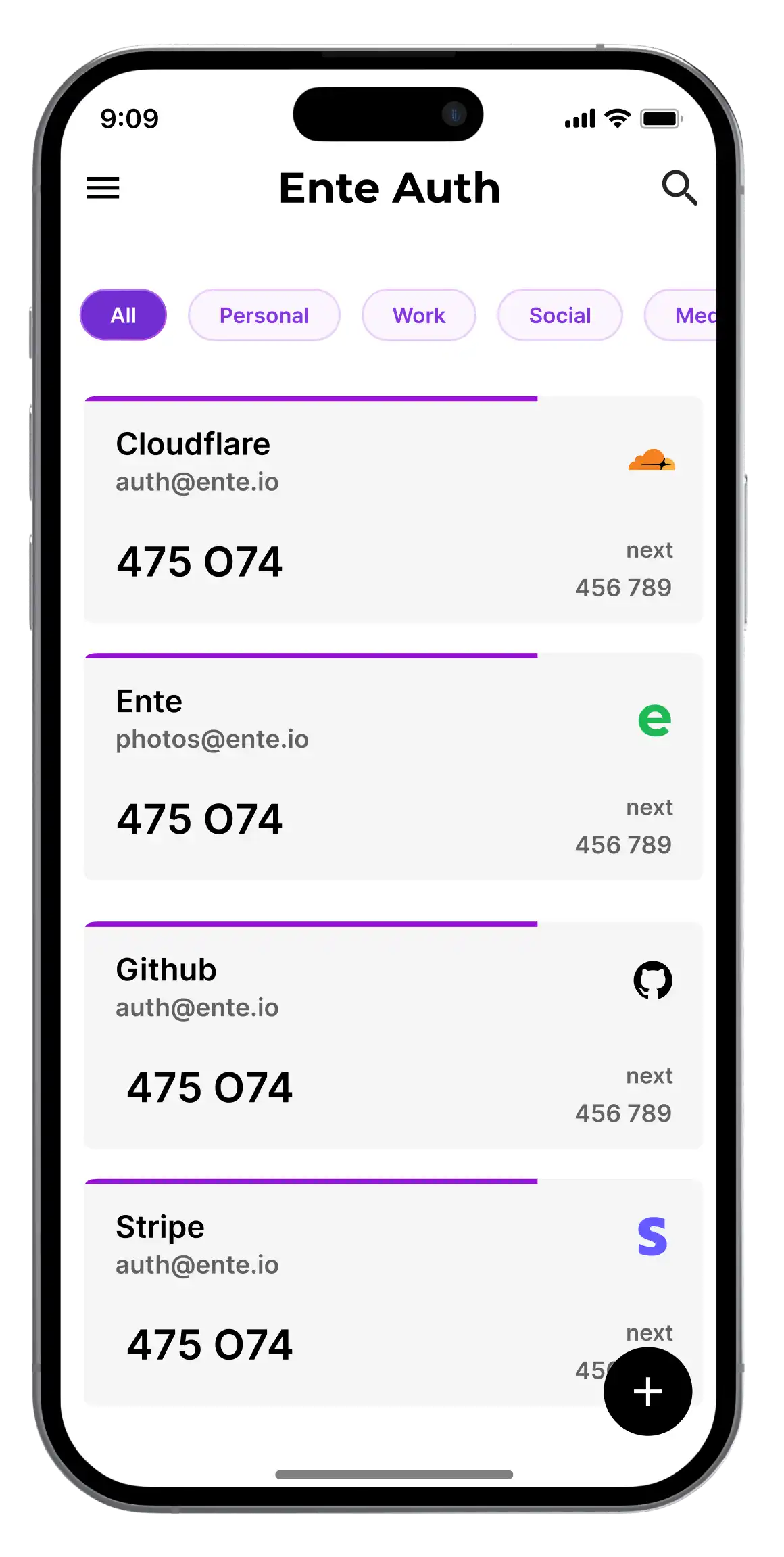 Ente App Screenshot