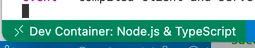 VSCode - Dev container indicator