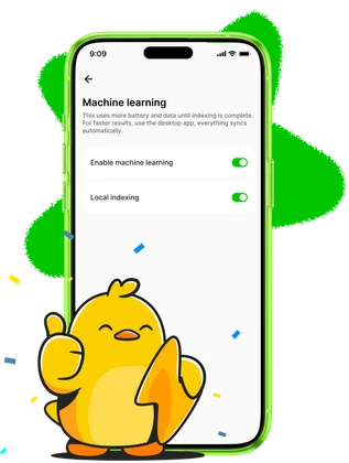 Faster machine learning on Ente Photos