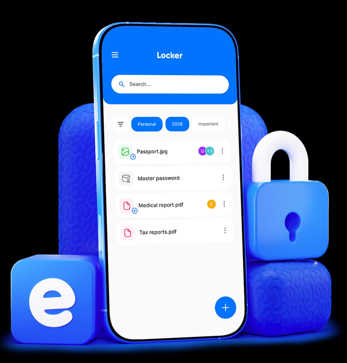 Demo di Locker su telefono