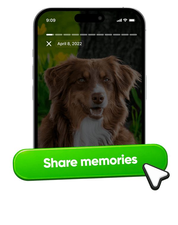 Share Memories as a link